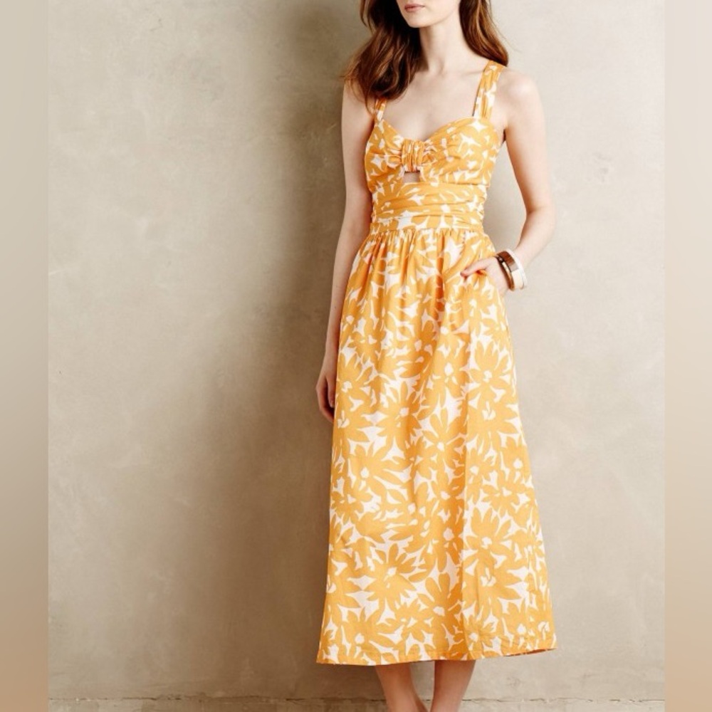 NEW Whit Two Helenium resort  midi dress